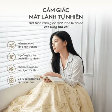 Vỏ gối Amando Wellness Tencel Luxe mềm mại - Ảnh 9