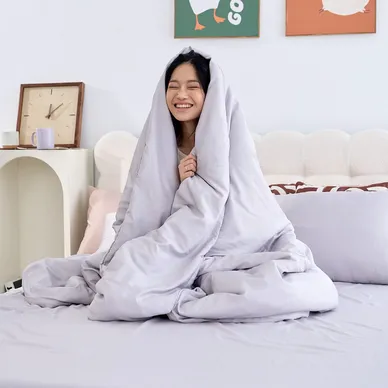 Bộ ga chun tencel VC Goodnight Airsilk 4 chi tiết - Ảnh 11