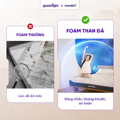 Nệm foam công nghệ Đức Goodnight Active Hybrid dày 20cm - Ảnh 16