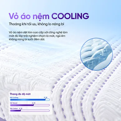 (Phiên bản Pro 2026 - x3 Kikoo) Nệm foam Goodnight Active Hybrid làm mát - Ảnh 19
