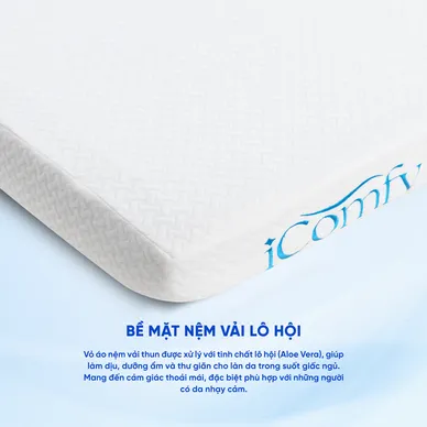 Nệm foam iComfy Fold 3.0 gấp 3 dày 10cm - Ảnh 4