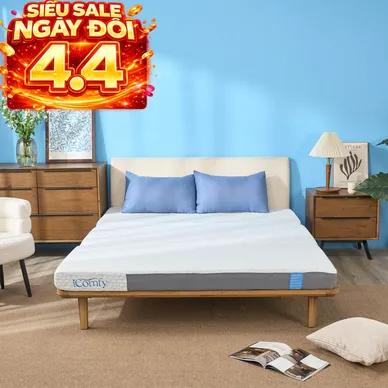 Nệm foam iComfy Fold 4.0 gấp 3 dày 12cm - Ảnh 2