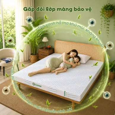 Nệm Gummi Signature – Công nghệ kép, nâng đỡ vượt trội, kháng khuẩn tối đa - Ảnh 8