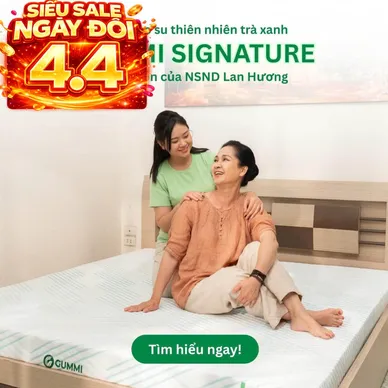 Nệm Gummi Signature – Công nghệ kép, nâng đỡ vượt trội, kháng khuẩn tối đa - Ảnh 2