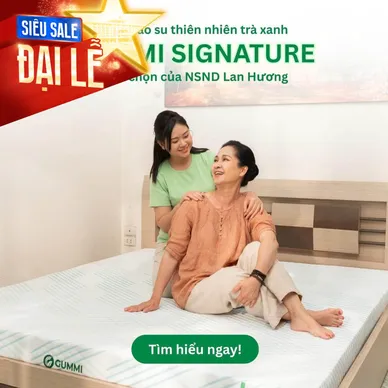 Nệm Gummi Signature – Công nghệ kép, nâng đỡ vượt trội, kháng khuẩn tối đa - Ảnh 2
