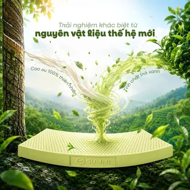 Nệm Gummi Signature – Công nghệ kép, nâng đỡ vượt trội, kháng khuẩn tối đa - Ảnh 4
