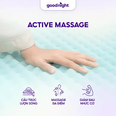 Nệm Foam Goodnight Massage 1.0 - Ảnh 3