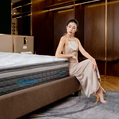 Nệm lò xo Dunlopillo de.Stress Release túi độc lập phân 5 vùng nâng đỡ chuyên sâu - Ảnh 24