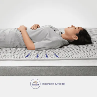 Nệm foam tổng hợp Kim Cương Erica Smart Tech dày 15cm - Ảnh 4