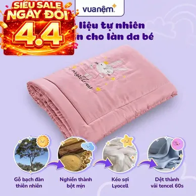 Chăn trẻ em Goodnight Deepsleep Thỏ TC002 - Ảnh 2