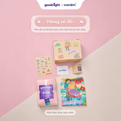 Hộp quà Goodnight Box phiên bản linh vật: Bộ ga chun cao cấp tencel Goodnight Airsilk - Ảnh 22