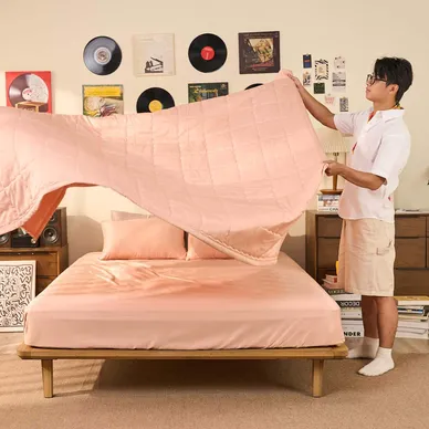 Hộp quà Goodnight Box phiên bản linh vật: Bộ ga chun cao cấp tencel Goodnight Airsilk - Ảnh 16