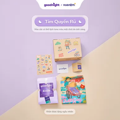Hộp quà Goodnight Box phiên bản linh vật: Bộ ga chun cao cấp tencel Goodnight Airsilk - Ảnh 23