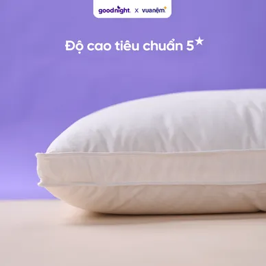 Gối lông vũ tự nhiên Goodnight Flow - Ảnh 5