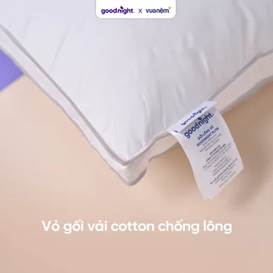 Gối lông vũ tự nhiên Goodnight Flow - Ảnh 8