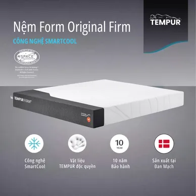 Nệm foam cao cấp Tempur Form Original SmartCool Firm - Ảnh 3