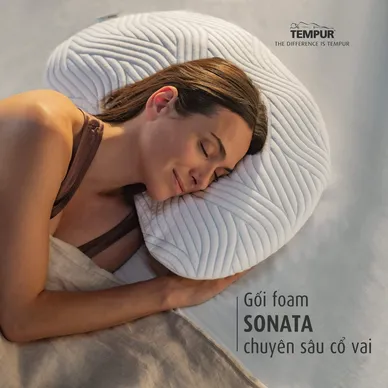 Gối Foam Tempur Sonata - Ảnh 2
