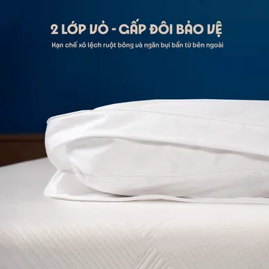 Gối bông Amando Kapok Premium - Ảnh 8