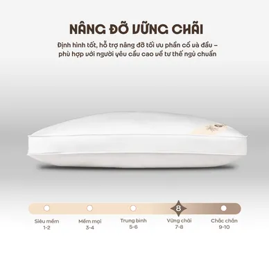 Gối bông Amando Kapok Premium - Ảnh 2
