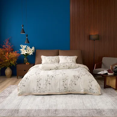 Vỏ chăn chần Amando Wellness Tencel Luxe họa tiết - Ảnh 9