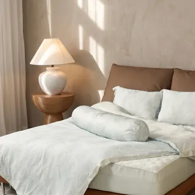 Vỏ chăn chần Tencel 60S họa tiết tinh tế - Amando Wellness Tencel Luxe - Ảnh 11
