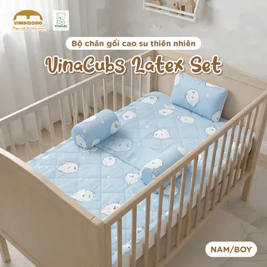 Bộ chăn gối Vinacubs Tencel Baby - Ảnh 6