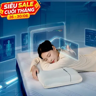 Gối ngủ sâu Memory foam 40D Goodnight Astro lõi kép - Ảnh 2