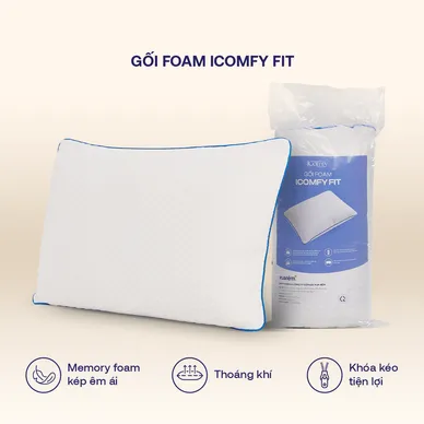 Gối foam iComfy Fit giá tiết kiệm - Ảnh 2