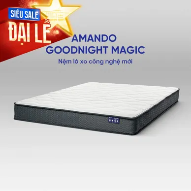 Nệm lò xo giảm đau lưng Amando Goodnight Magic - Thumbnail