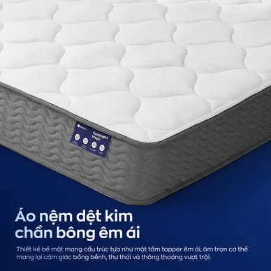 Nệm lò xo túi độc lập thế hệ mới Amando Goodnight Magic nâng đỡ êm ái 20cm - Ảnh 6