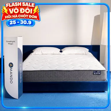 Nệm lò xo túi độc lập thế hệ mới Amando Goodnight Magic nâng đỡ êm ái 20cm - Ảnh 2