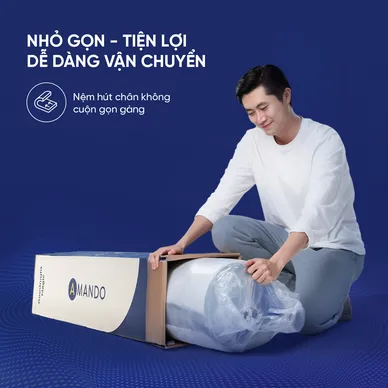 Nệm lò xo giảm đau lưng Amando Goodnight Magic - Ảnh 5