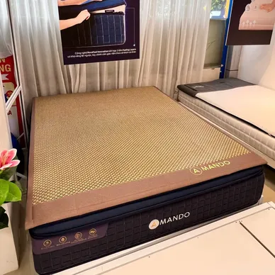 Chiếu sợi mây lạnh Cool Mat hạ nhiệt cho làn da - Ảnh 4