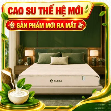 Nệm cao su cân bằng nhiệt 3in1 Gummi Hybrid Plus - Ảnh 12