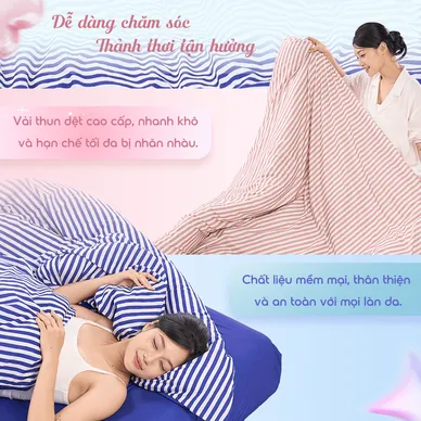 Bộ ga chun 4 chi tiết Goodnight Mira Mịn - Ảnh 8