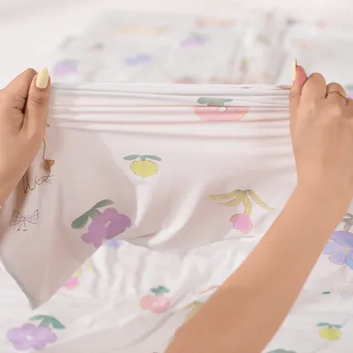 Bộ chăn gối thông hơi làm mát Nunu Petit Ice Bear - Ảnh 8