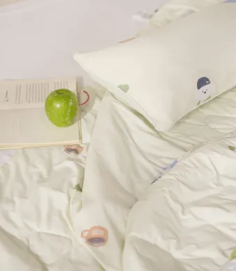Bộ chăn gối thông hơi làm mát Nunu Petit Ice Bear - Ảnh 10