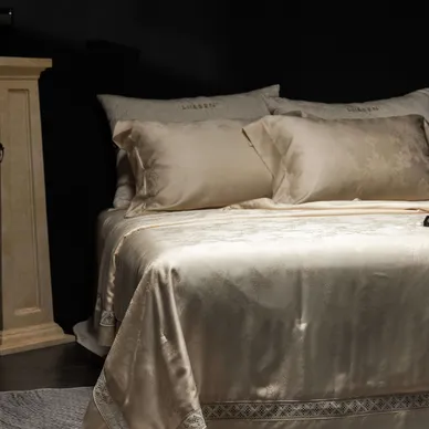 Bộ chăn ga Tencel Liiesen lụa tơ tằm - Ảnh 8