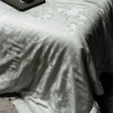 Bộ chăn ga Tencel Liiesen lụa tơ tằm - Ảnh 5
