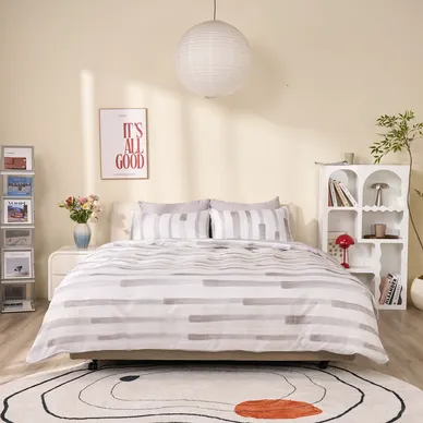 Bộ ga trải giường hoạ tiết Goodnight Airsilk Flora 4 chi tiết - Ảnh 13