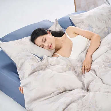 Bộ ga trải giường hoạ tiết Goodnight Airsilk Flora 4 chi tiết - Ảnh 3