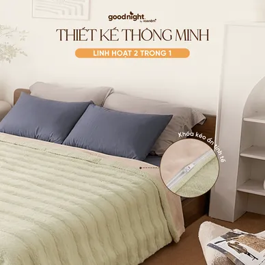 Chăn lông hồ ly đa năng Goodnight Foxy - Ảnh 3