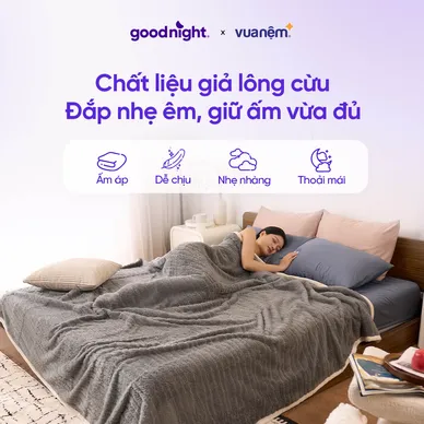 Chăn lông cừu Goodnight Sherpa - Ảnh 4