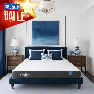 Nệm foam iComfy Coolax Plus nâng cấp điều hòa thân nhiệt dày 20cm - Thumbnail