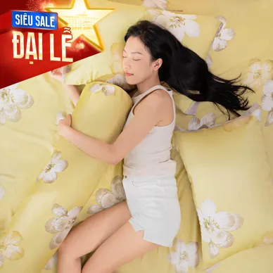 Bộ ga chun Lụa tencel cao cấp Amando Bliss 4 chi tiết mã TC002 - Thumbnail