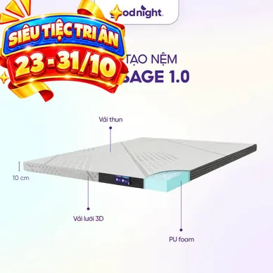 Nệm Foam Goodnight Massage 1.0 - Thumbnail