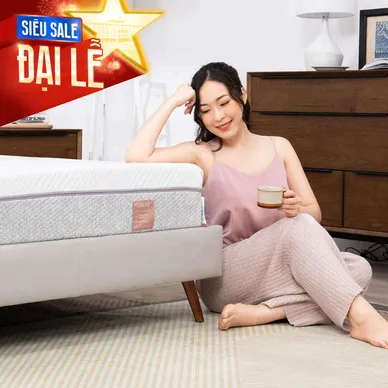 Nệm foam làm mát, kháng khuẩn nâng đỡ 5 vùng Comfy Lux 1.0 - Thumbnail