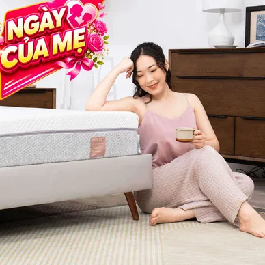 Nệm foam làm mát, kháng khuẩn nâng đỡ 5 vùng Comfy Lux 1.0 - Thumbnail