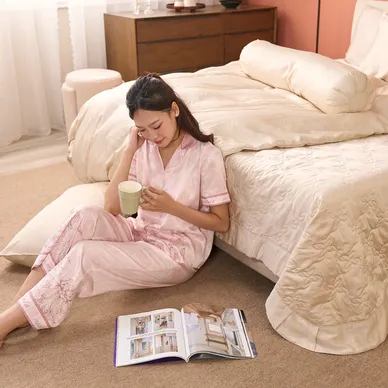 Bộ phủ Amando Wellness Tencel Luxe - Thumbnail