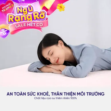 Nệm cao su thiên nhiên Liên Á Classic dày 5/10cm - Thumbnail